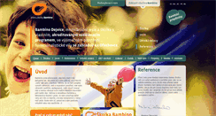 Desktop Screenshot of dejvice.skolka-bambino.cz